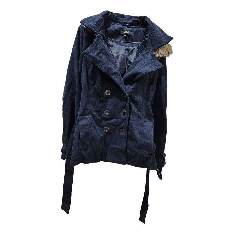New look XL blue jacket coat